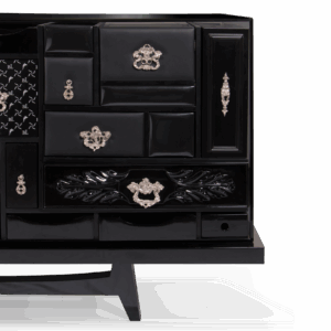 Дизайнерский комод Mondrian black 3