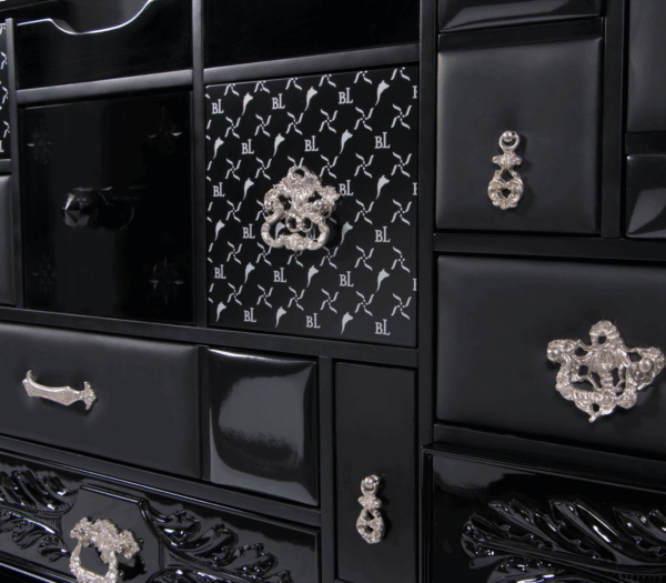 Дизайнерский комод Mondrian black 5