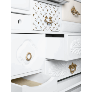 Дизайнерский комод Mondrian white 4