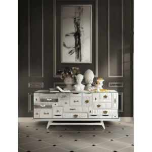 Дизайнерский комод Mondrian white 6