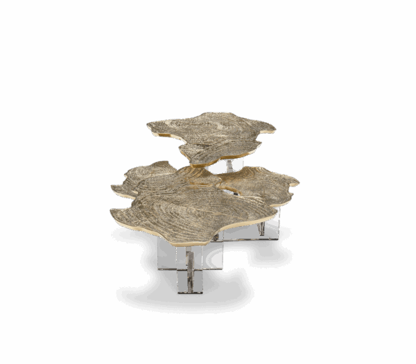 Дизайнерский столик Monet Gold 3