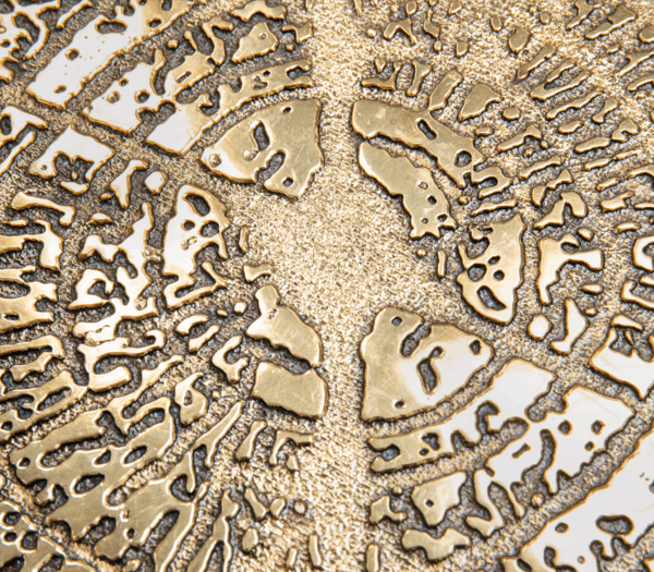 Дизайнерский столик Monet Gold 4