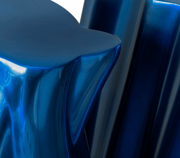 Дизайнерская консоль Monochrome blue 3