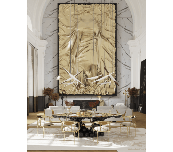 Дизайнерский стол Newton от BOCA DO LOBO (Португалия)