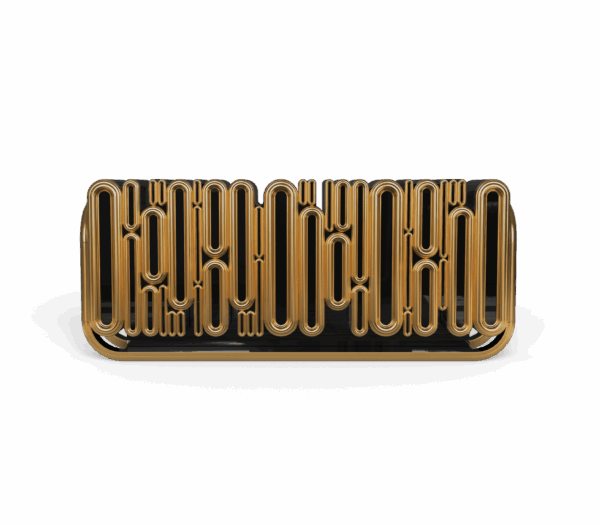 Дизайнерский комод Oblong gold от BOCA DO LOBO (Португалия)