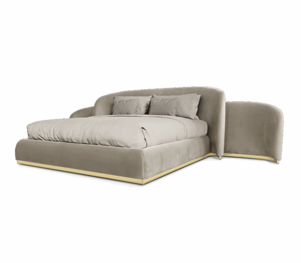 Дизайнерская кровать Odette 2