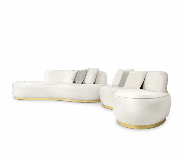 Дизайнерский диван Odette от BOCA DO LOBO (Португалия)