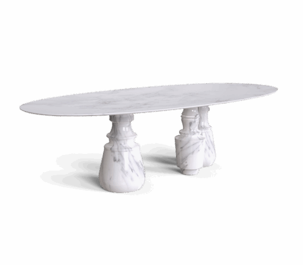 Дизайнерский стол Pietra Oval Xl Estremoz от BOCA DO LOBO (Португалия)