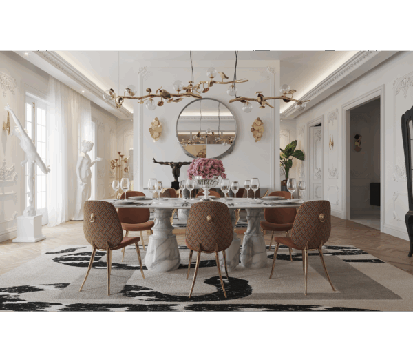 Дизайнерский стол Pietra Oval Xl Estremoz 2