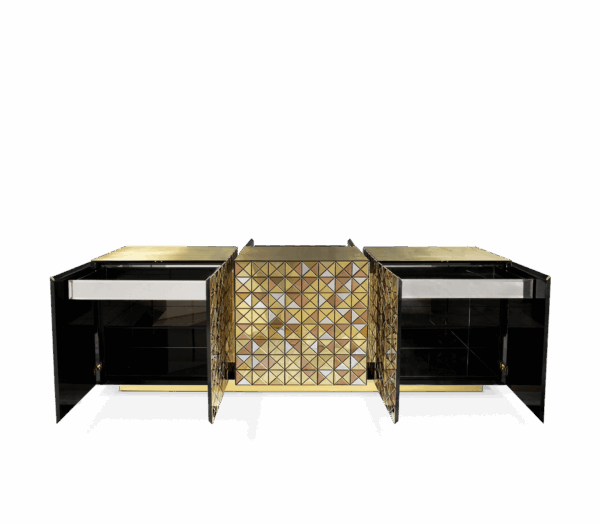 Дизайнерский комод Pixel anodized 5