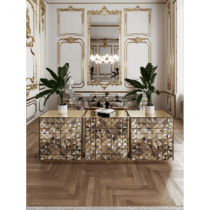 Дизайнерский комод Pixel anodized 6