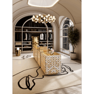 Дизайнерский комод Pixel anodized от BOCA DO LOBO (Португалия)