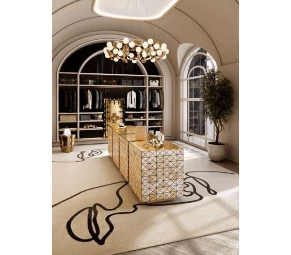 Дизайнерский комод Pixel anodized от BOCA DO LOBO (Португалия)