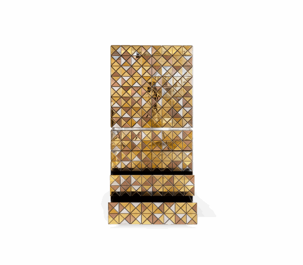 Дизайнерский бар Pixel anodized 2