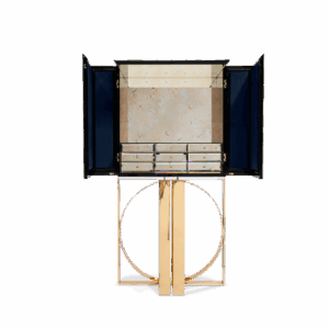 Дизайнерский бар Pixel walnut 2