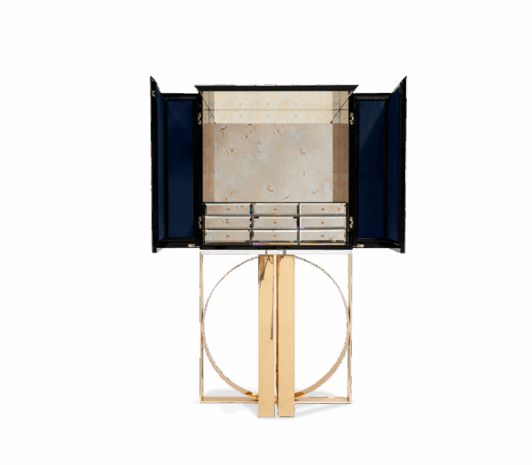 Дизайнерский бар Pixel walnut 2