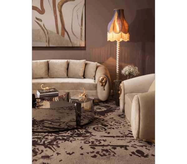 Дизайнерский ковер Poseidon от BOCA DO LOBO (Португалия)