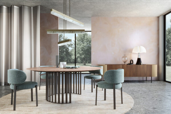 Итальянский стол Roma round от TURRI