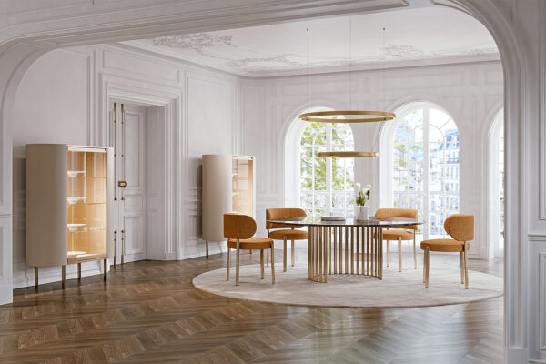 Итальянский стол Roma round 4