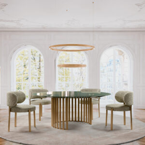 Итальянский стол Roma round 3