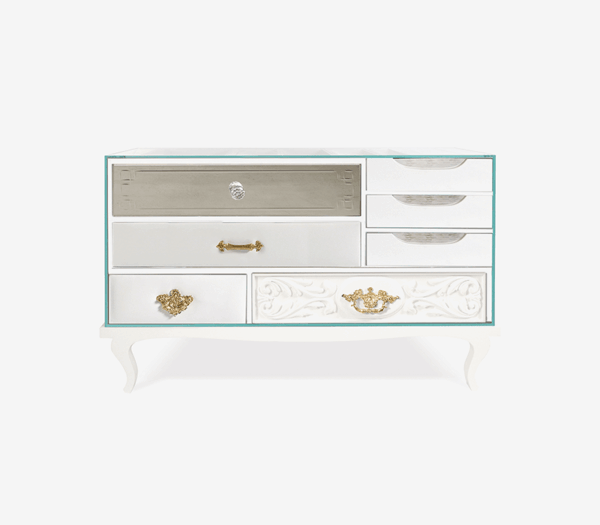 Дизайнерская тумба Soho white