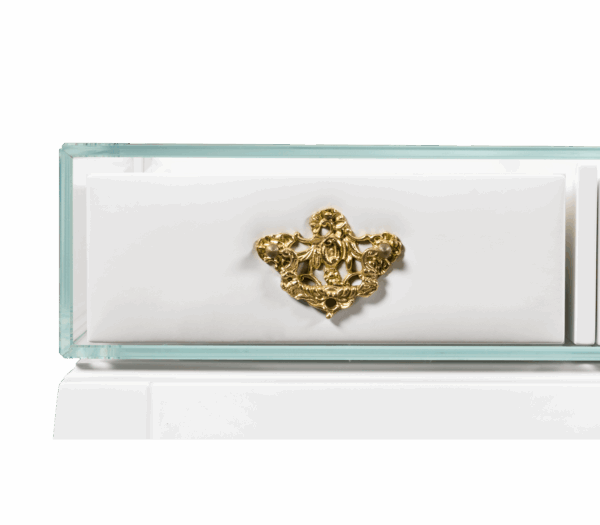 Дизайнерская консоль Soho white 3