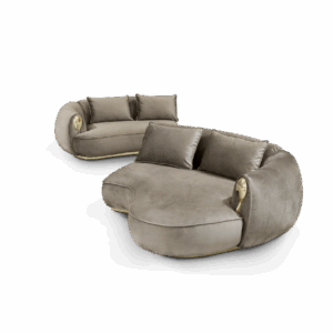 Дизайнерский диван Soleil curved 5