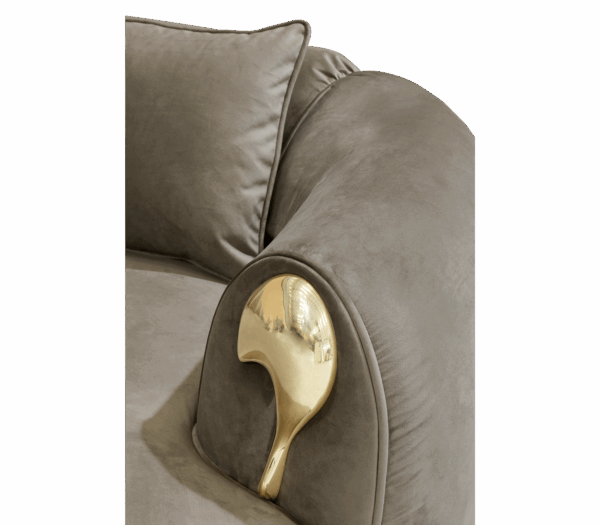 Дизайнерский диван Soleil curved 6