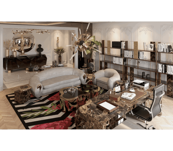 Дизайнерский диван Soleil 6