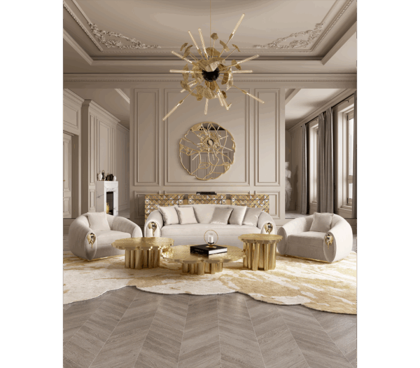 Дизайнерский диван Soleil от BOCA DO LOBO (Португалия)