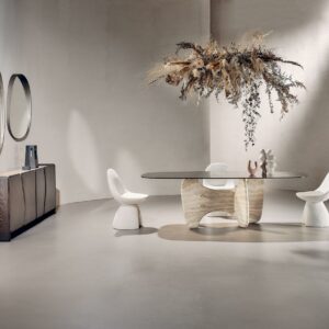 Итальянский стол Tribe Stone от Naturedesign