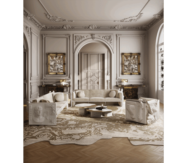 Дизайнерский диван Imperfectio 2 от BOCA DO LOBO (Португалия)