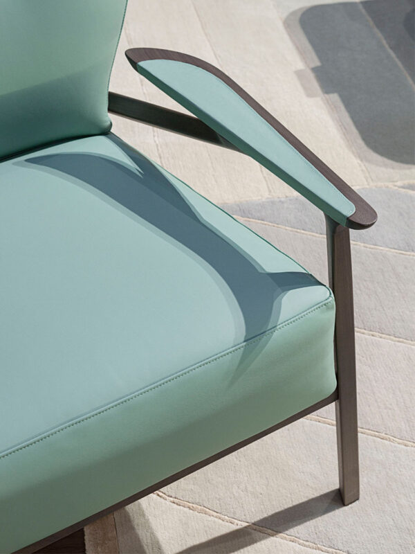 Итальянский ковер Zero with green stripes 2