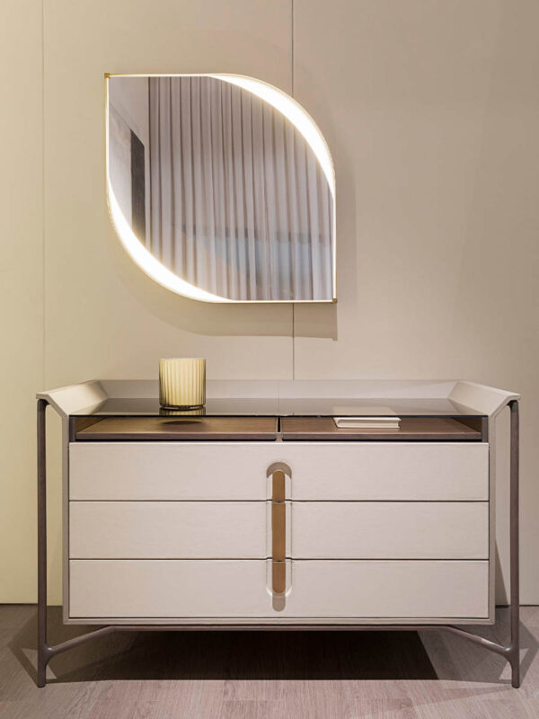 Итальянское зеркало Vine teardrop 2