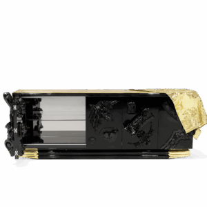 Дизайнерский комод Voltaire black 2