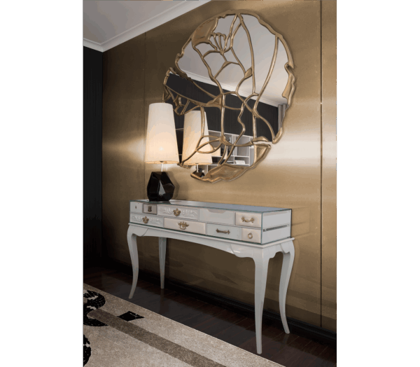 Дизайнерская консоль York white 3