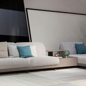 Итальянский ковер Zero with green stripes от TURRI