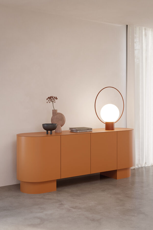 Итальянская настольная лампа Saturn от Rondadesign