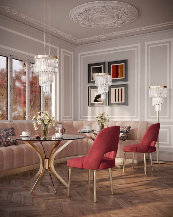 Дизайнерский напольный торшер Royal 2