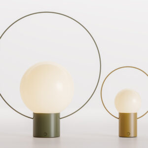 Итальянская настольная лампа Saturn от Rondadesign