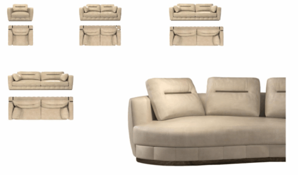 Итальянский диван Bellagio 2 2