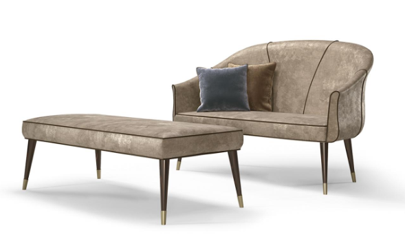 Итальянская банкетка Giglio от MINOTTICOLLEZIONI