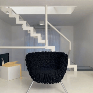 Итальянское кресло Vermelha от Edra