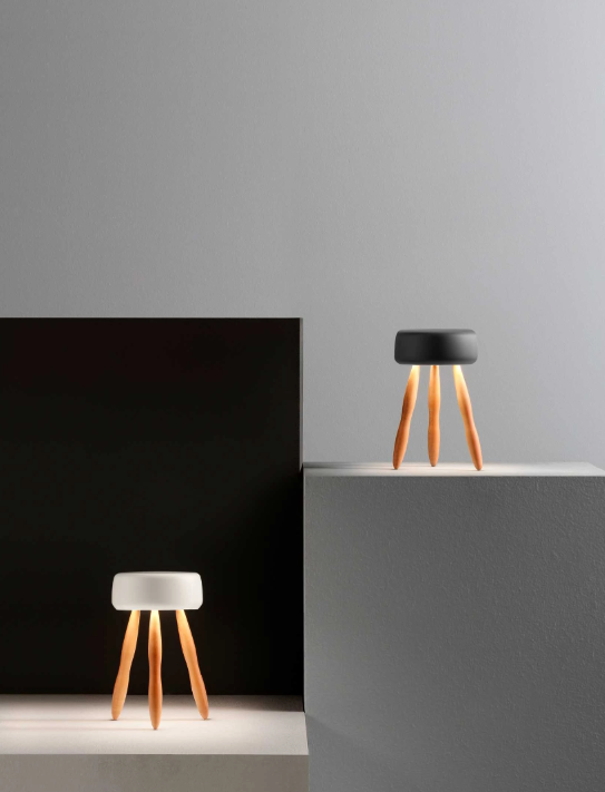 Итальянская настольная лампа Drum 2