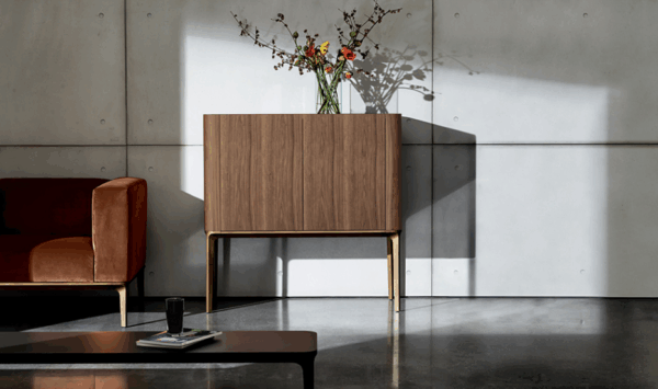 Итальянский Высокий комод MADIA SLIM 2 DOORS 2