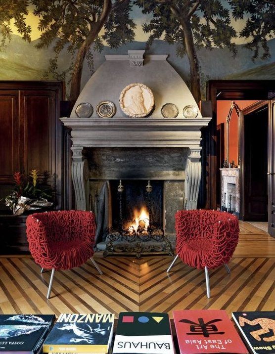 Итальянское кресло Vermelha от Edra