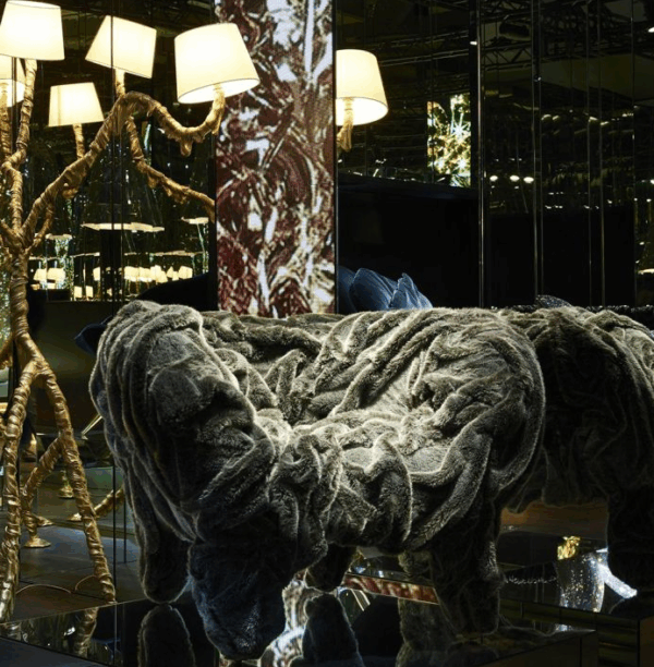 Итальянское кресло Grinza от Edra