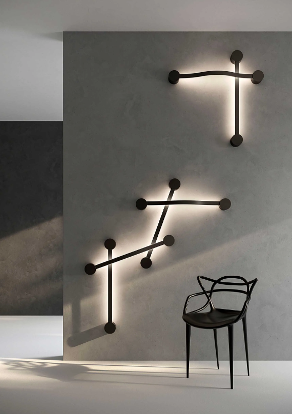 Итальянская настенная лампа Segmento 2