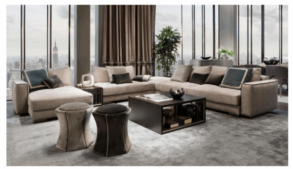 Итальянский диван Jack 2 от MINOTTICOLLEZIONI