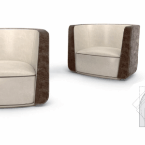 Итальянское кресло Ponza 3